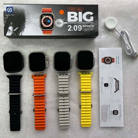 100% Original T900 Ultra Smart Watch Series 8 - 2.09" Big IPS Display